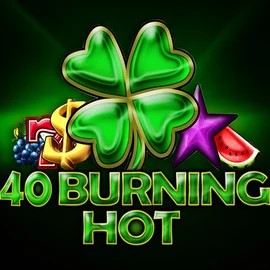 40 Burning Hot logo by Amusnet Interactive Leon Casino