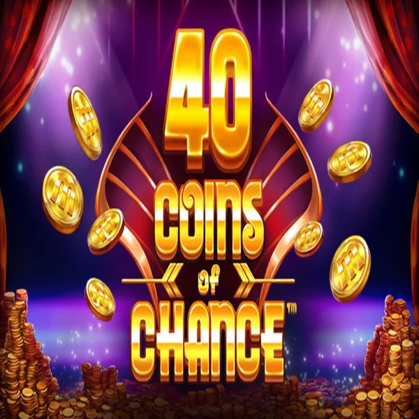 40 Coins of Chance online game logo by SYNOT Games on ilion-news.gr
