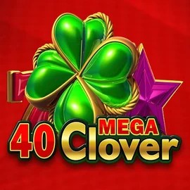 Slots logo of 40 Mega Clover from Amusnet Interactive at Leon Casino