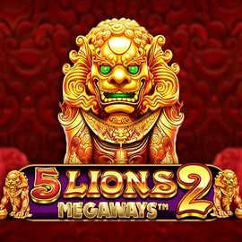 5 Lions Megaways 2 online game logo by Pragmatic Play on ilion-news.gr