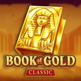 Official Slots logo: Book of Gold Classic by Playson at Leon Casino