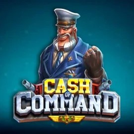 Cash of Command game by Play’n GO – logo hosted on Leon Casino