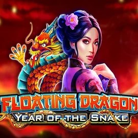 Floating Dragon Year of the Snake game by Pragmatic Play – logo hosted on Leon Casino