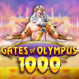 Gates of Olympus 1000 logo by Pragmatic Play Leon Casino