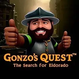Gonzo's Quest logo – Slots by NetEnt at Leon Casino