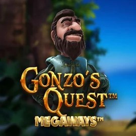 Gonzo's Quest Megaways logo – Slots by Red Tiger Gaming at Leon Casino