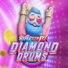 Hyper Strike Diamond Drums casino game by Gameburger Studios – featured logo at Leon Casino