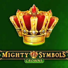 Mighty Symbols Crowns logo – Slots by Wazdan at Leon Casino