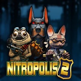 Official Slots logo: Nitropolis 2 by ELK Studios at Leon Casino