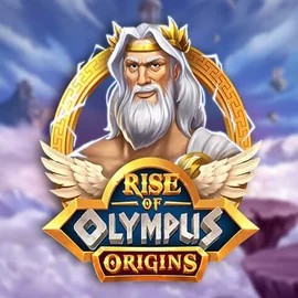 Rise of Olympus Origins slot logo by Play’n GO at Leon Casino