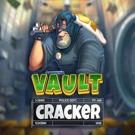 Vault Cracker slot logo by Red Tiger Gaming at Leon Casino